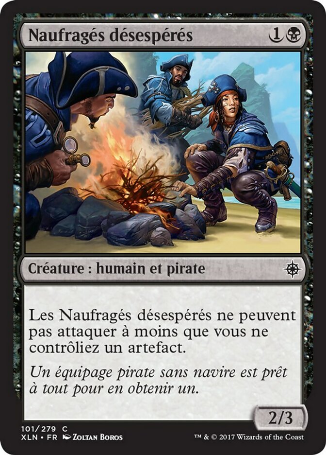 image Naufragés désespérés