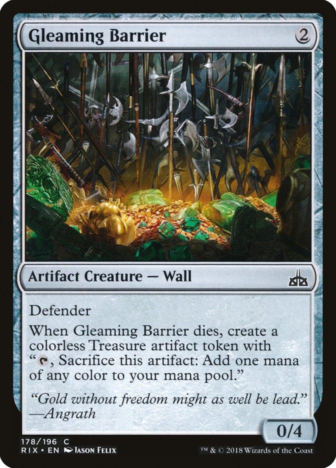 image Gleaming Barrier