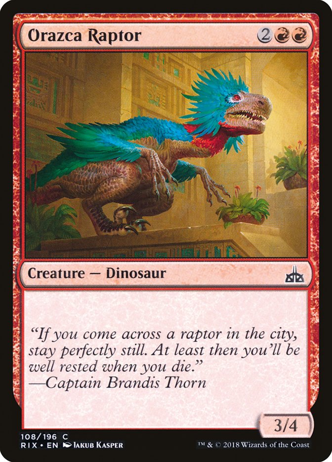 image Orazca Raptor