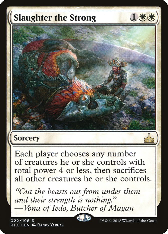 image Slaughter the Strong