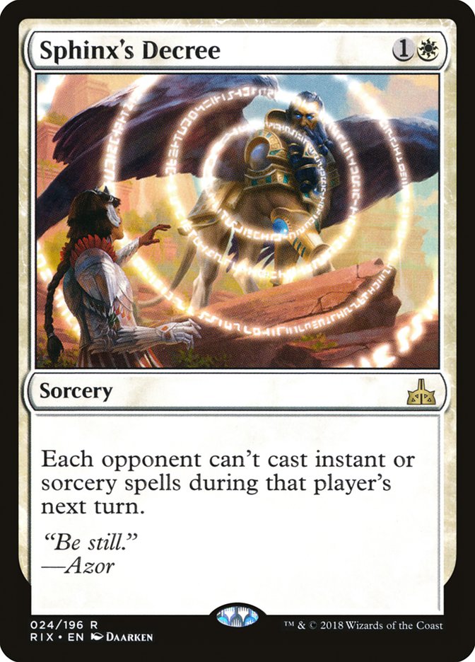 image Sphinx's Decree