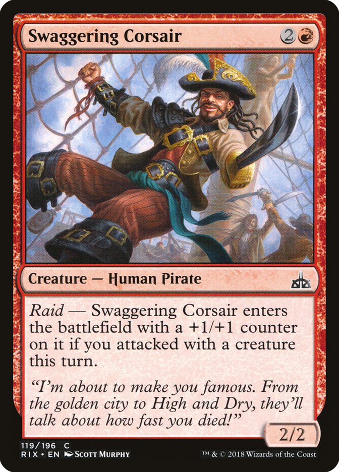image Swaggering Corsair