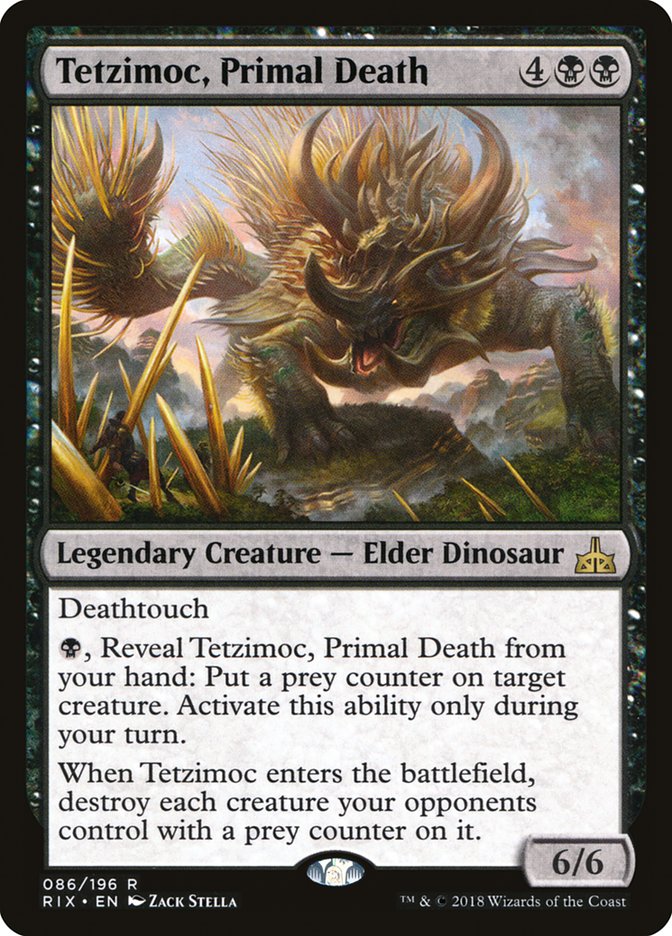 image Tetzimoc, Primal Death