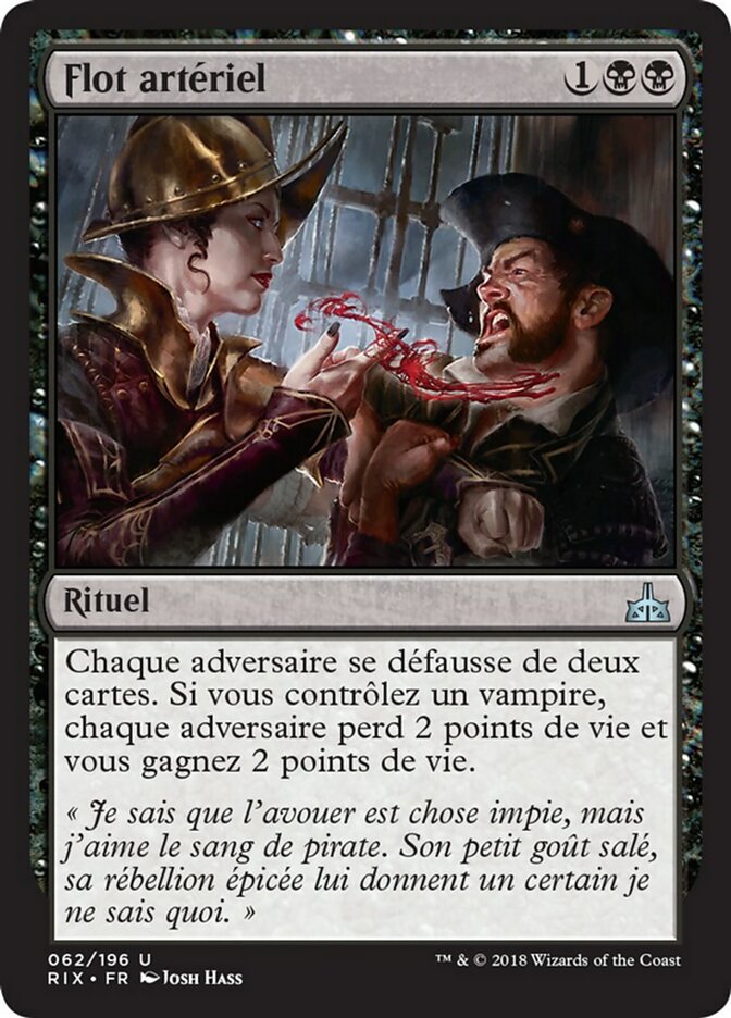 image Flot artériel