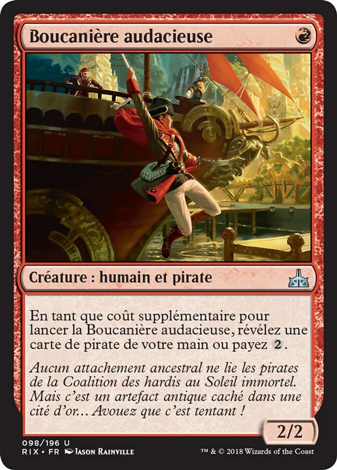 image Boucanière audacieuse
