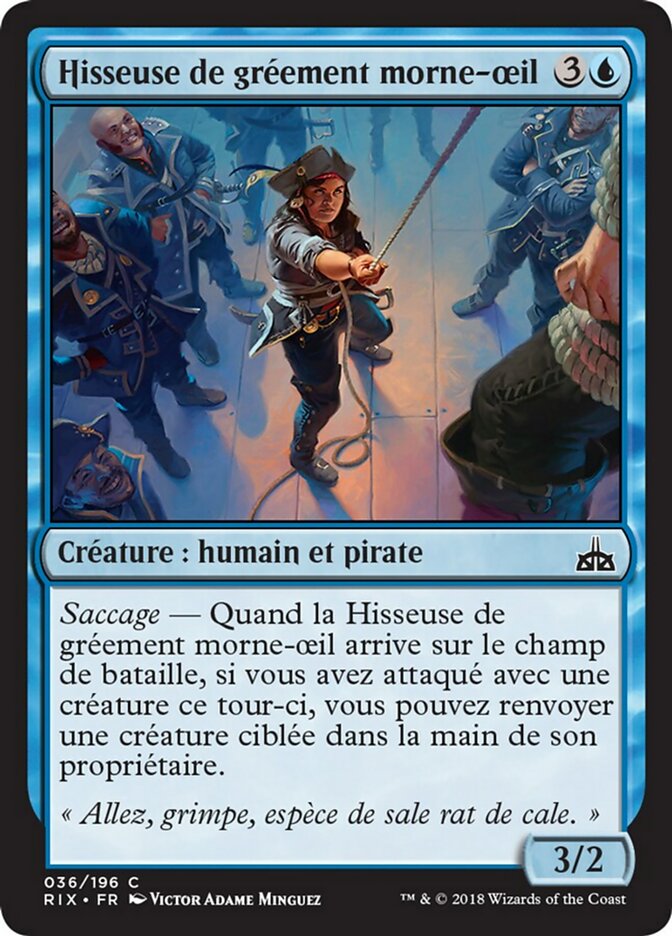 image Hisseuse de gréement morne-œil