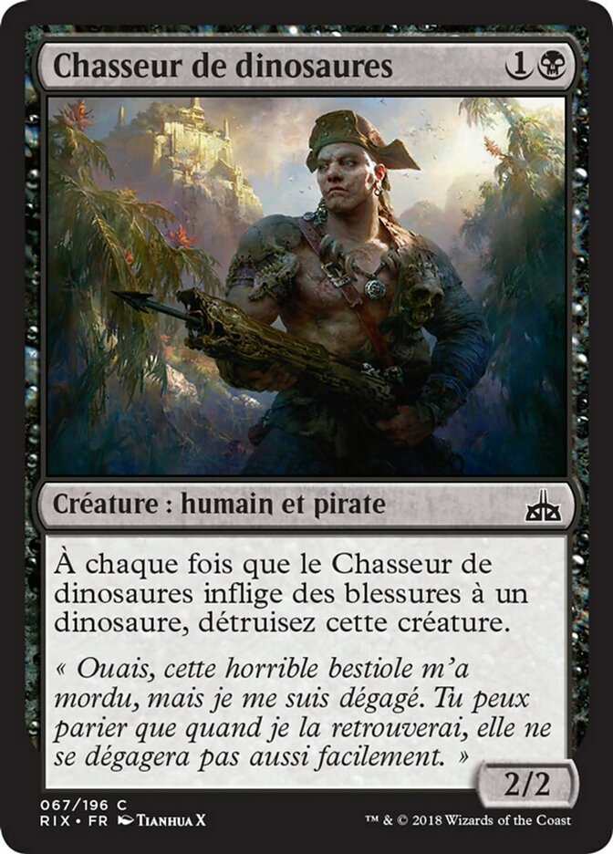 image Chasseur de dinosaures