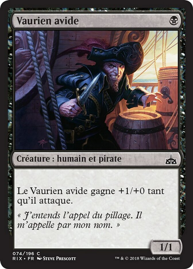 image Vaurien avide