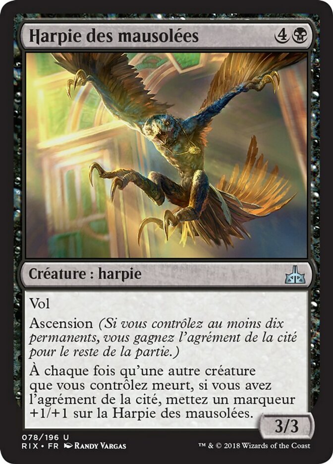 image Harpie des mausolées