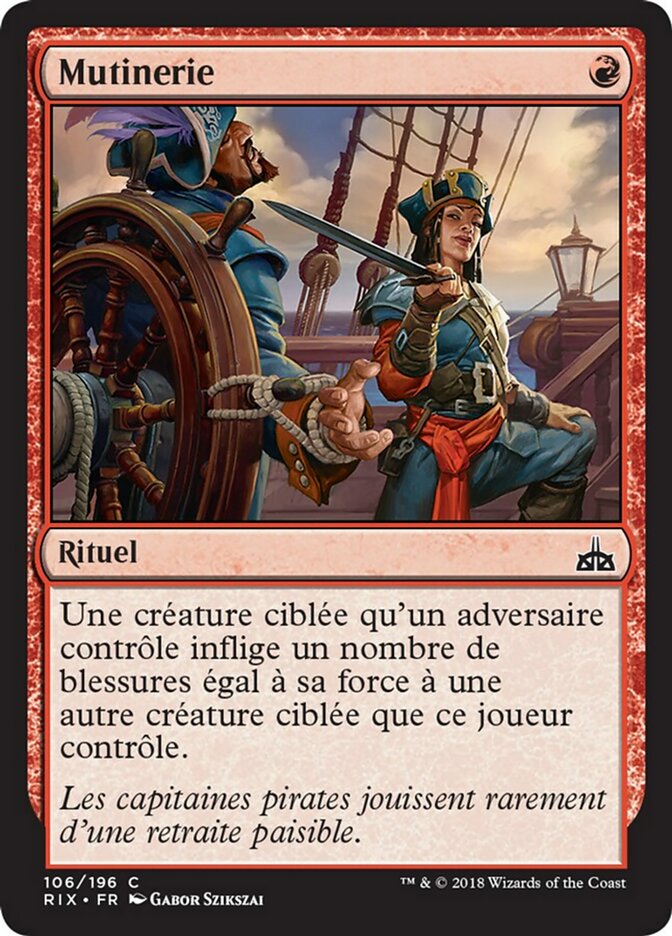 image Mutinerie