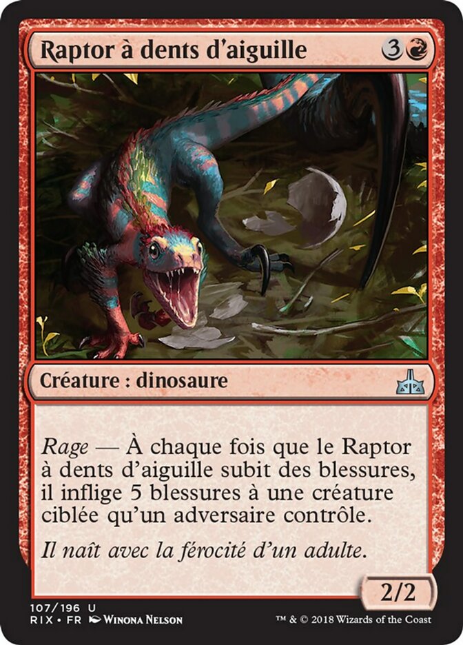 image Raptor à dents d'aiguille