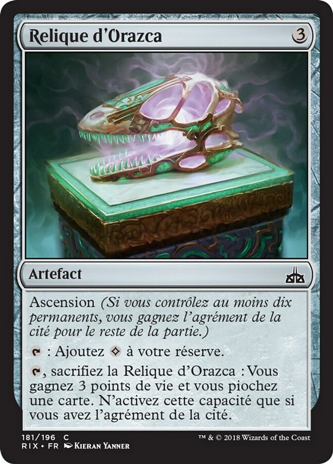 image Relique d'Orazca