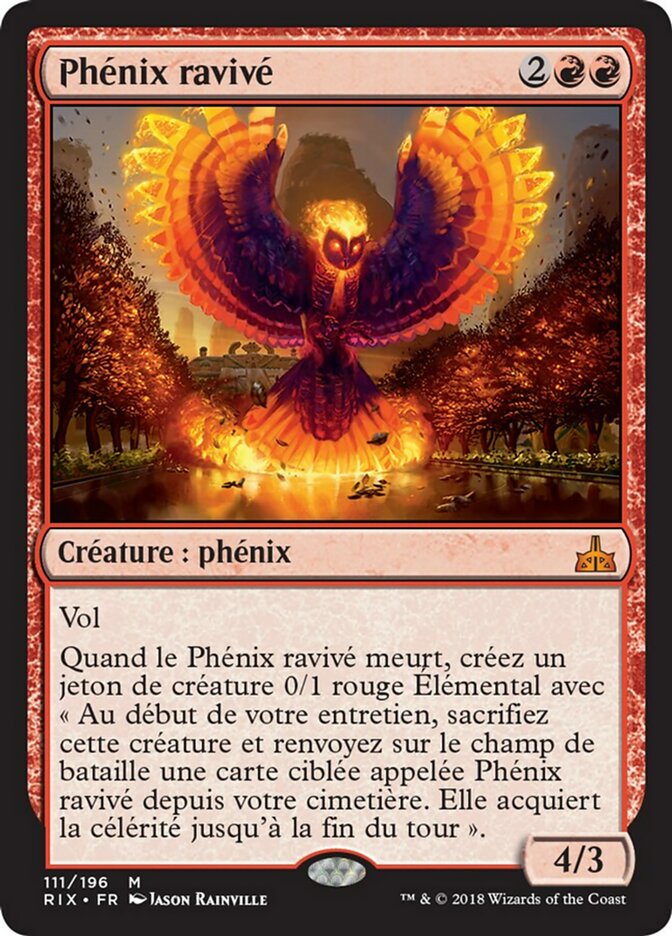 image Phénix ravivé