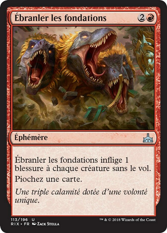 image Ébranler les fondations