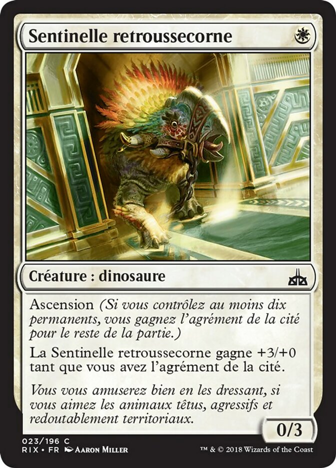 image Sentinelle retroussecorne