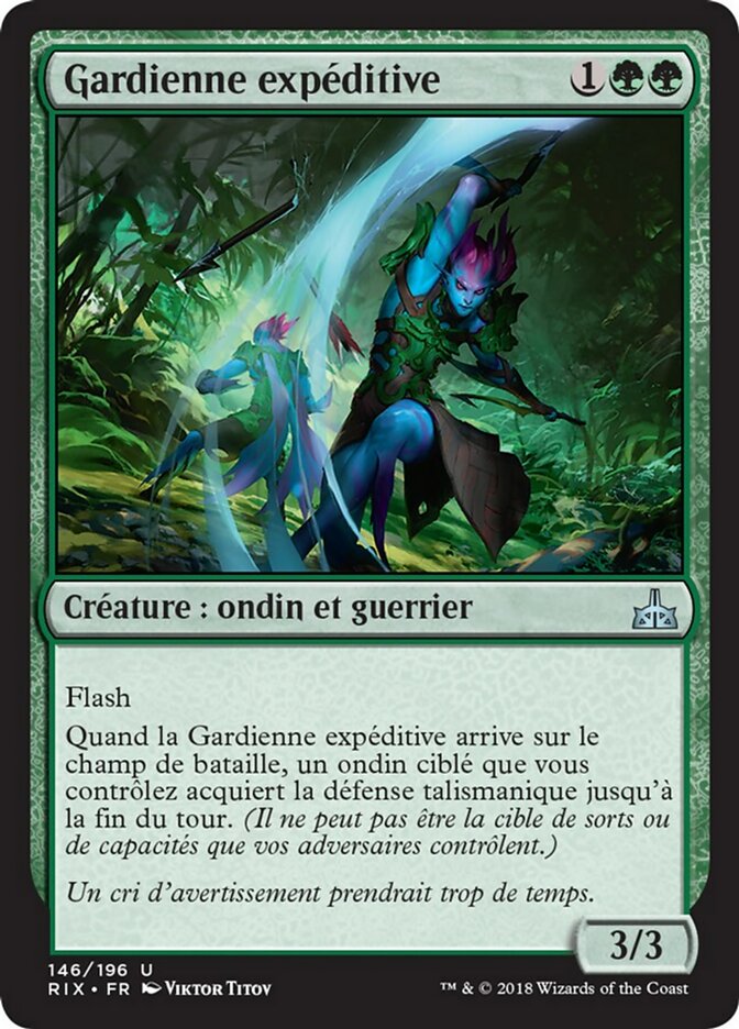 image Gardienne expéditive