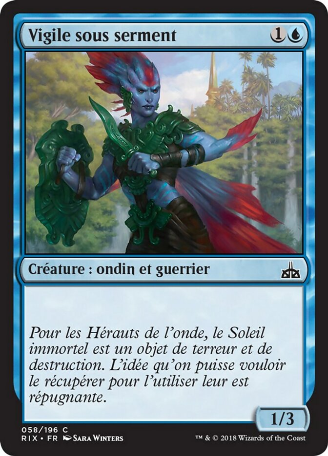 image Vigile sous serment
