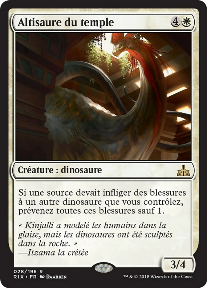 image Altisaure du temple