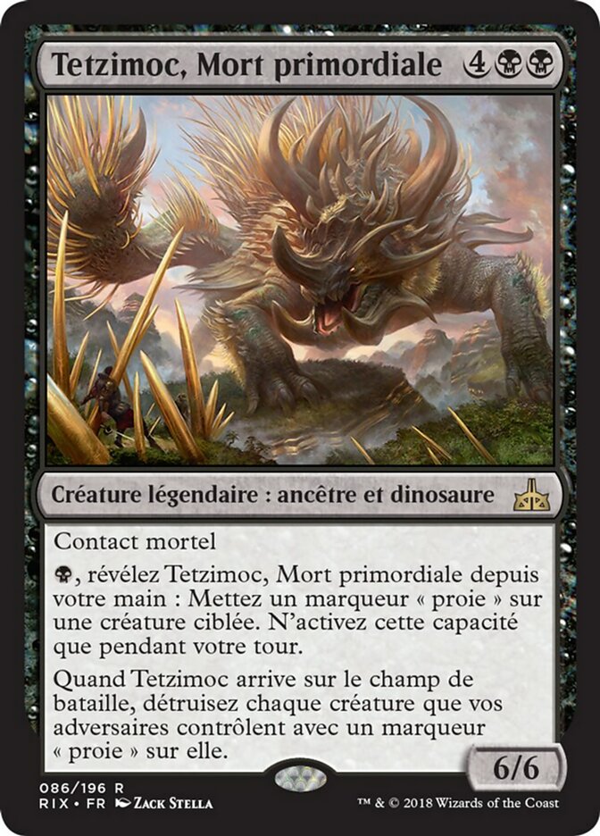 image Tetzimoc, Mort primordiale