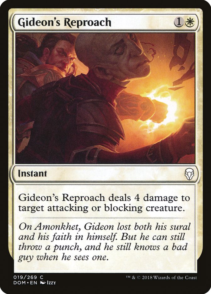 image Gideon's Reproach