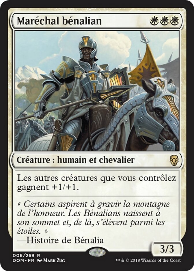 image Maréchal bénalian