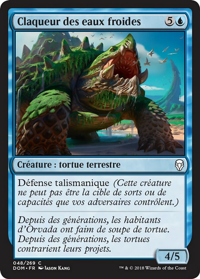 image Claqueur des eaux froides
