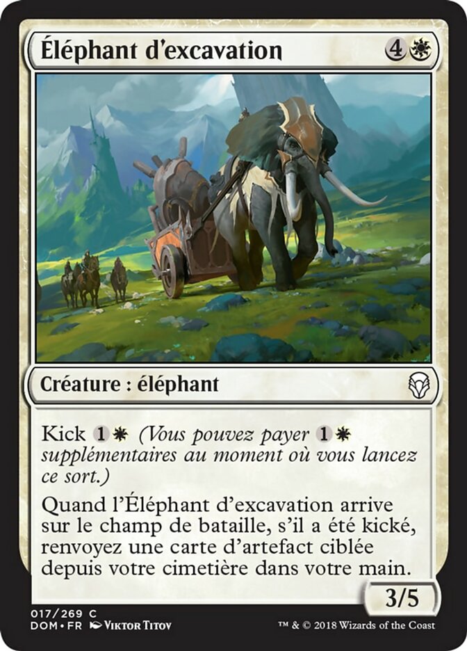 image Éléphant d'excavation