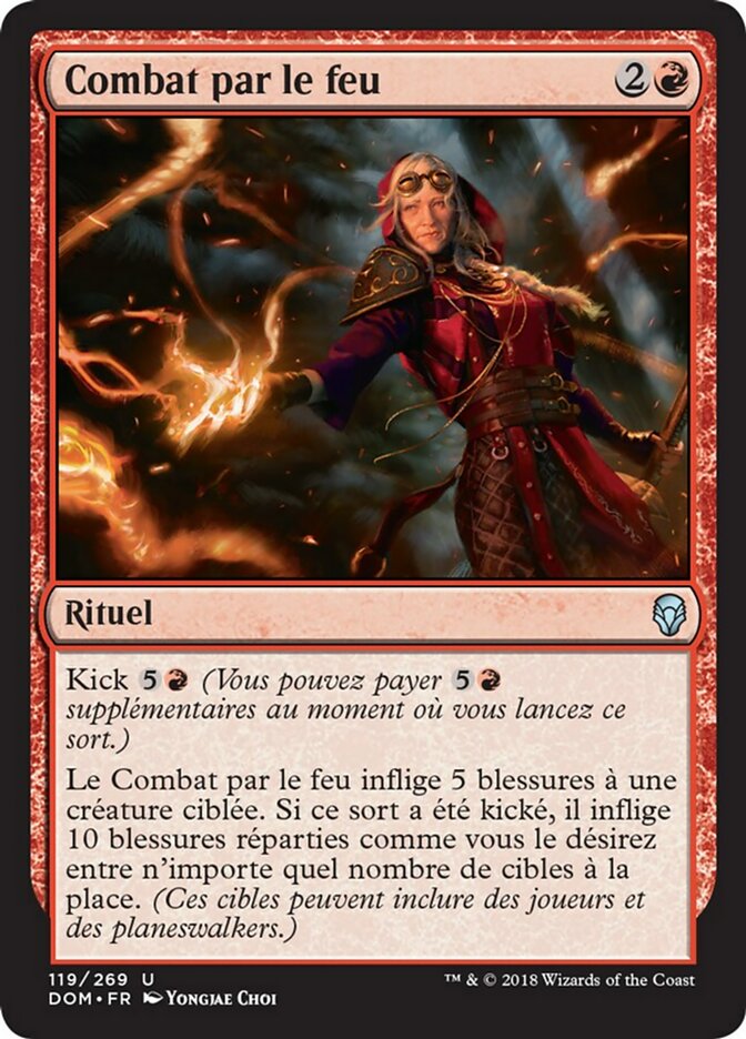 image Combat par le feu