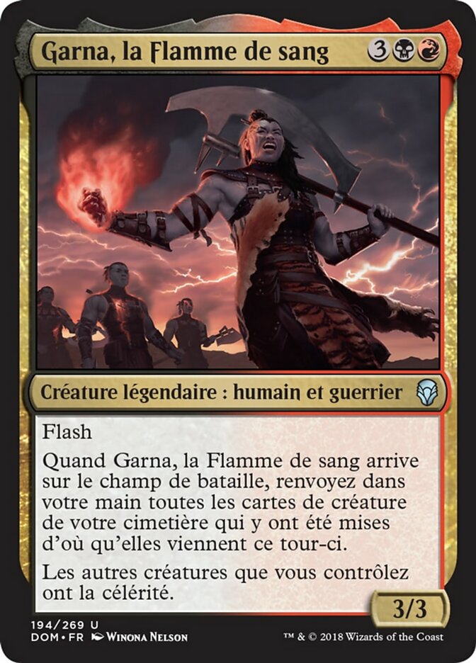image Garna, la Flamme de sang