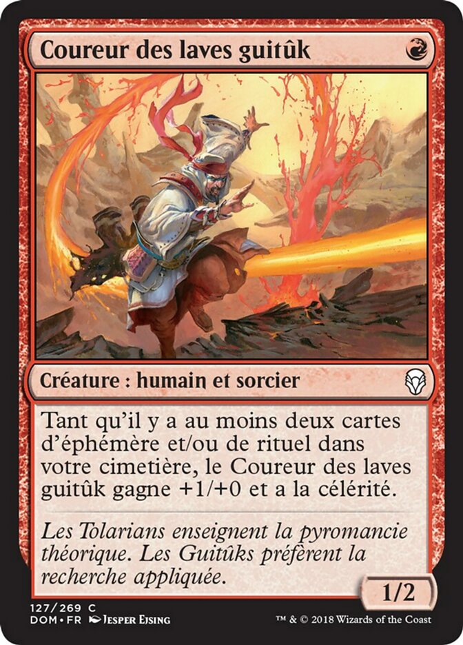 image Coureur des laves guitûk