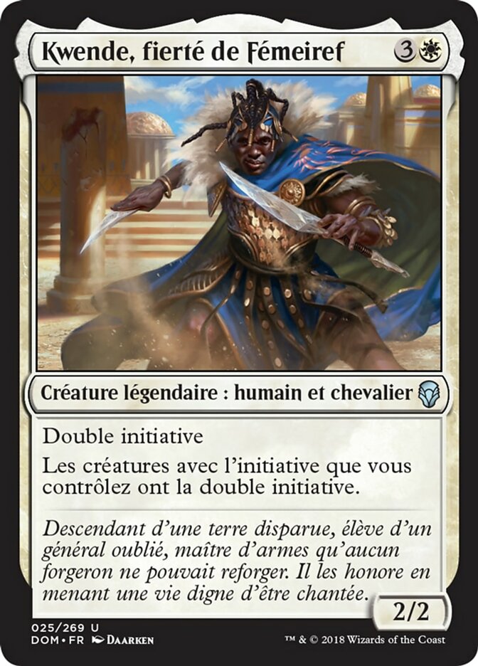 image Kwende, fierté de Fémeiref