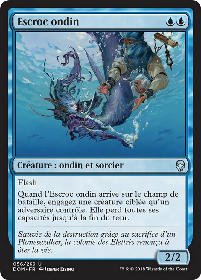 image Escroc ondin