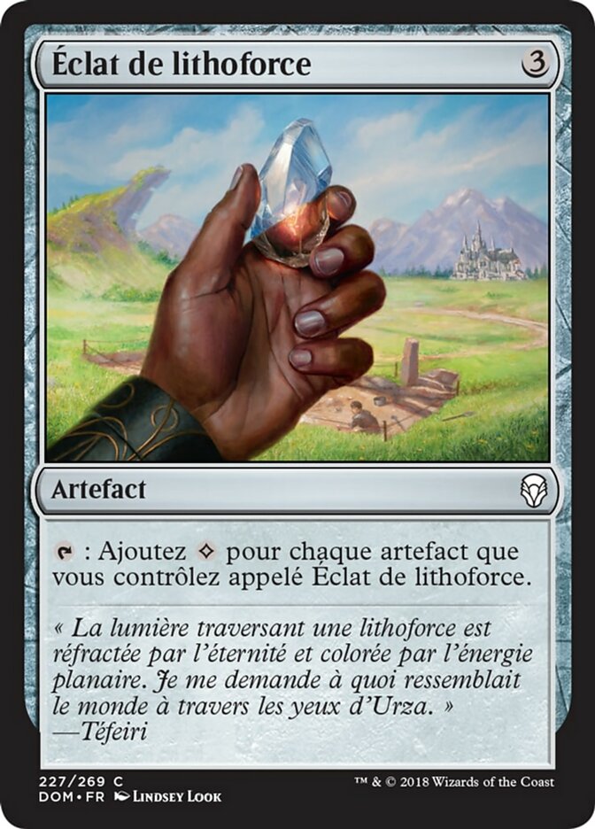 image Éclat de lithoforce