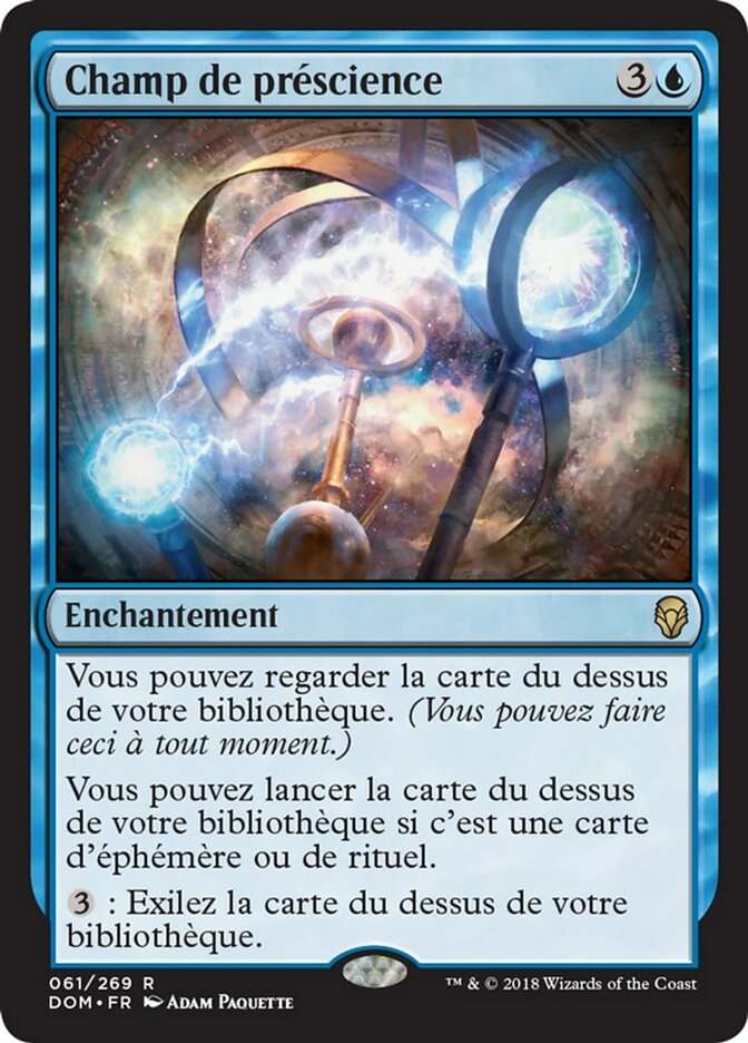 image Champ de préscience