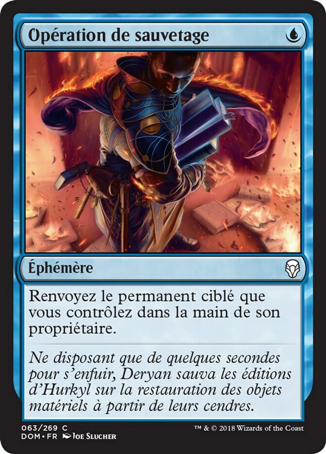 image Opération de sauvetage