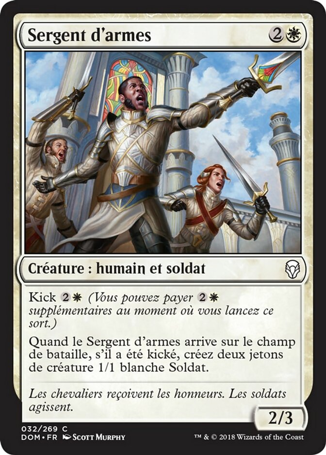 image Sergent d'armes