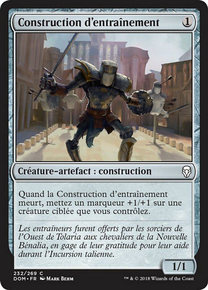image Construction d'entraînement