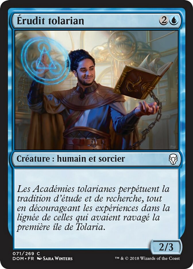 image Érudit tolarian