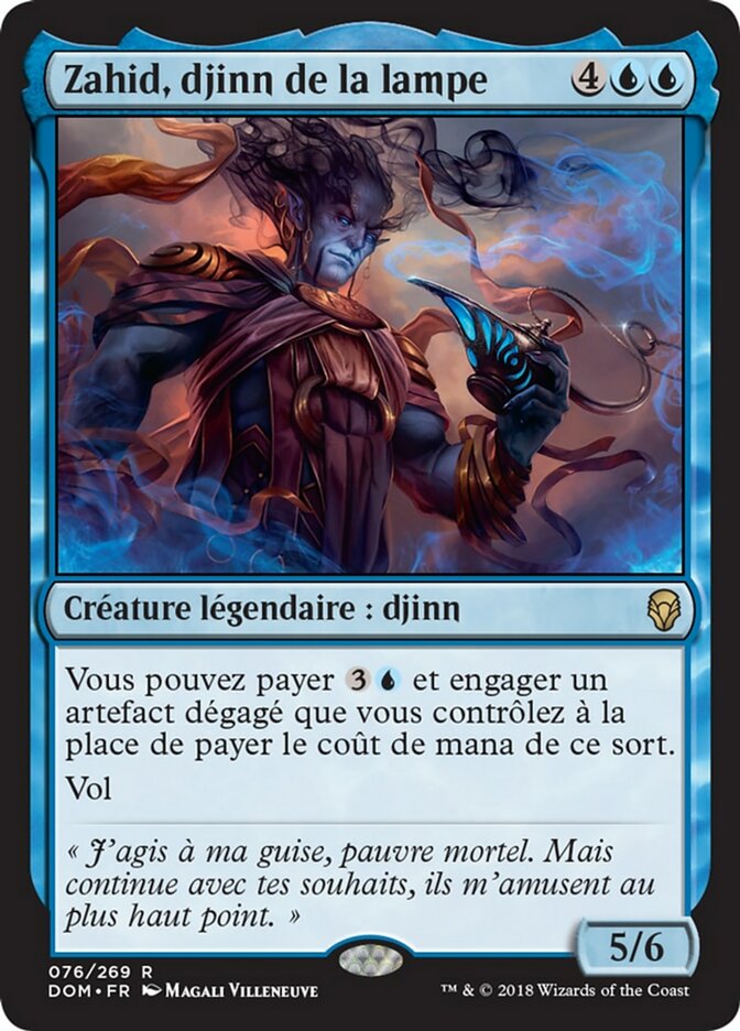 image Zahid, djinn de la lampe