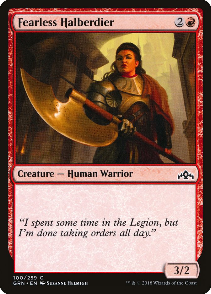 image Fearless Halberdier