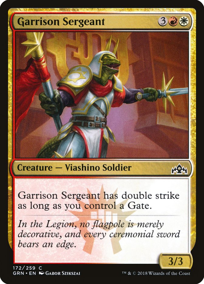 image Garrison Sergeant