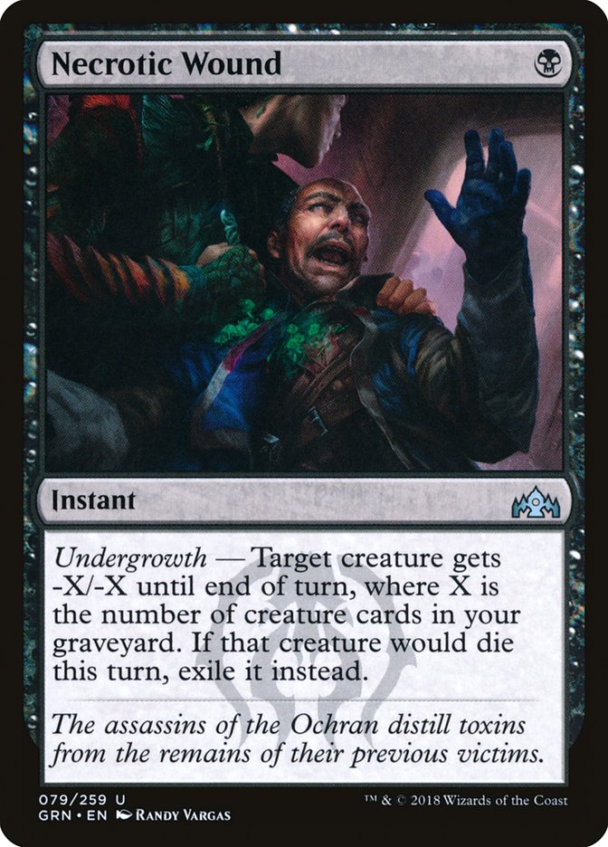 image Necrotic Wound
