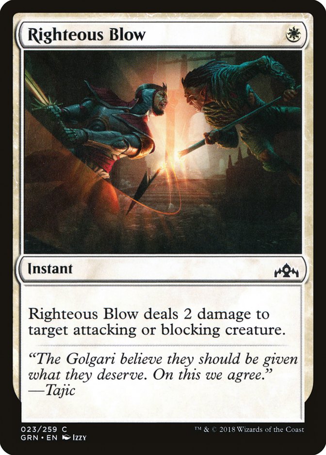 image Righteous Blow