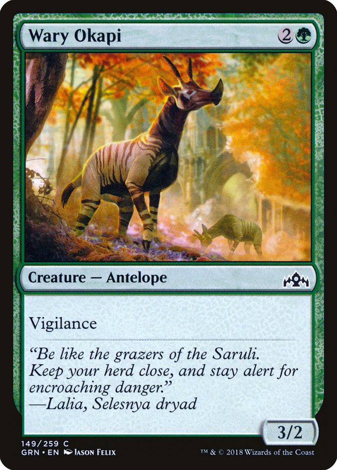 image Wary Okapi