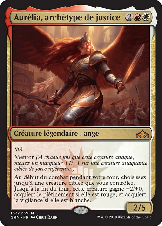 image Aurélia, archétype de justice