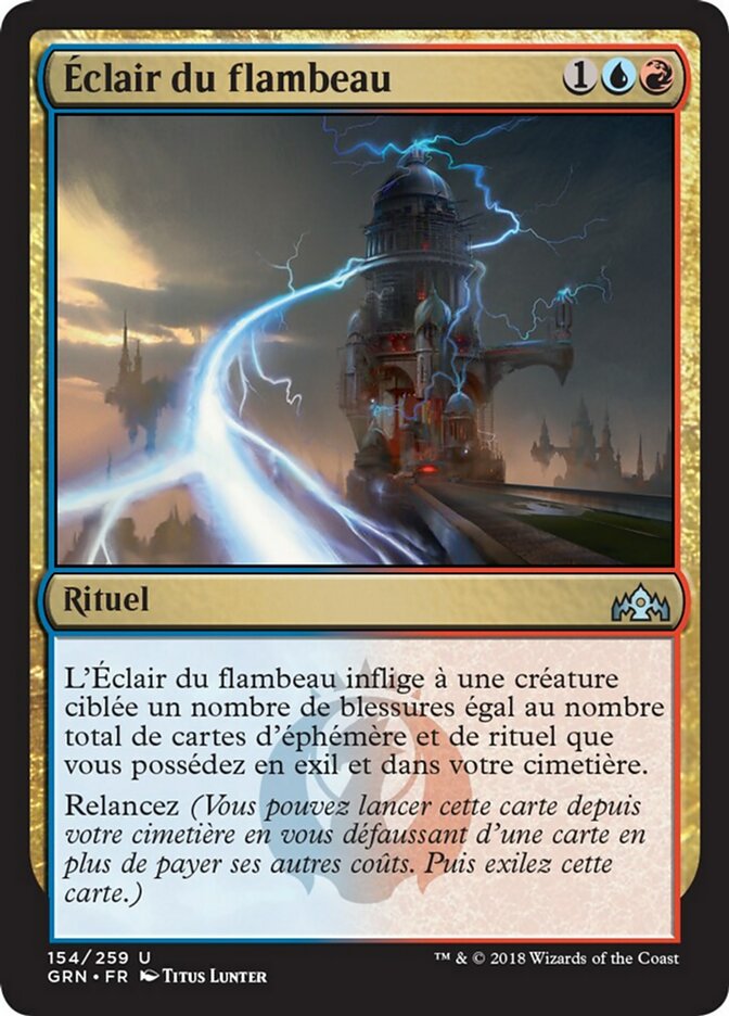 image Éclair du flambeau