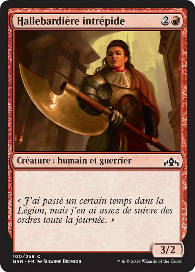 image Hallebardière intrépide