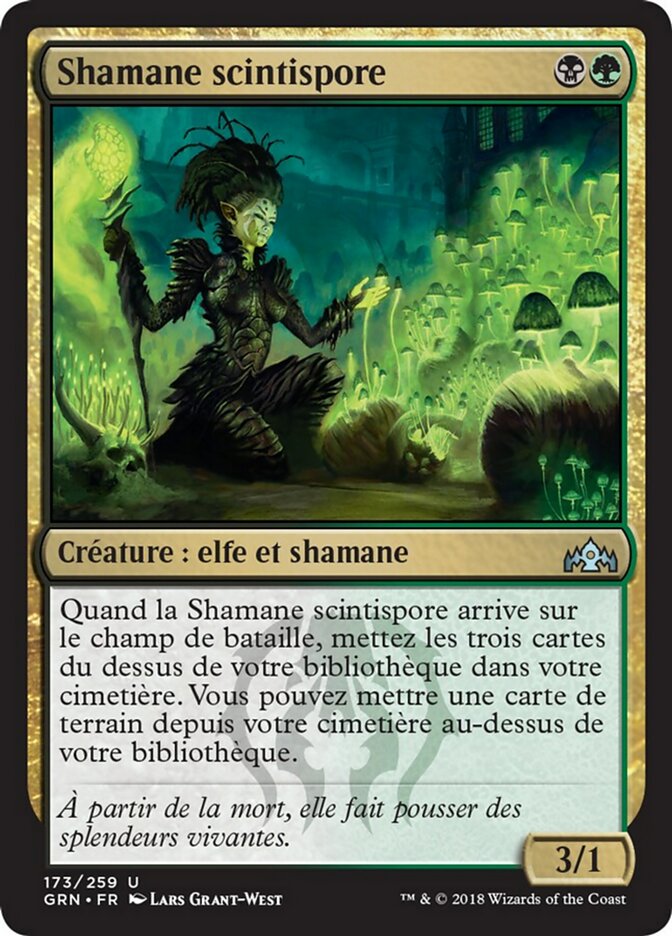 image Shamane scintispore