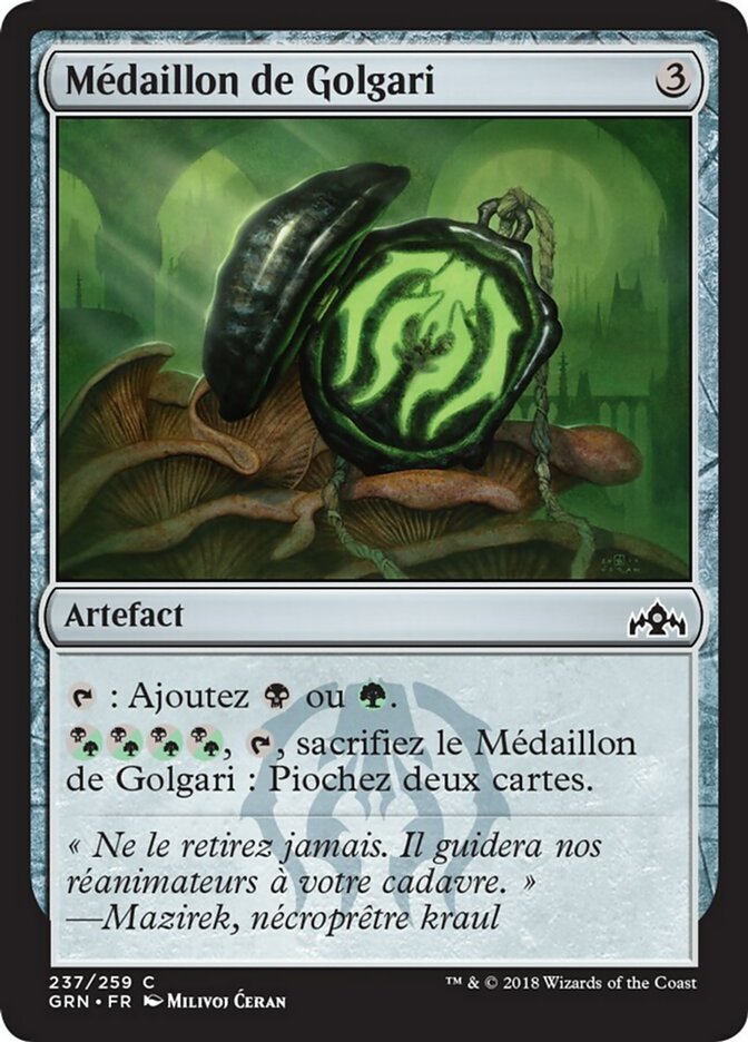 image Médaillon de Golgari