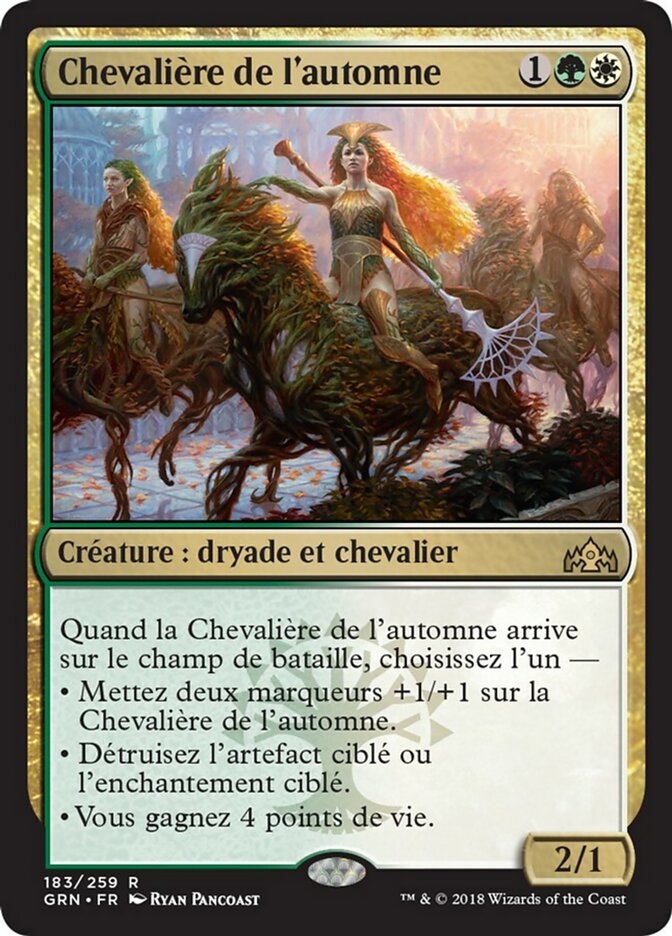 image Chevalière de l'automne